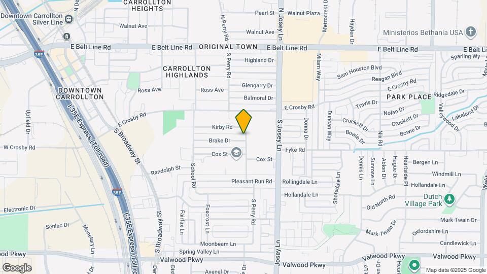 1813 Brake Dr Map and Location Details