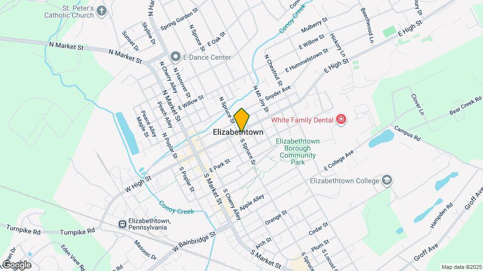 204 E High St Map and Location Details