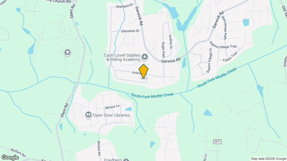 1849 Denise Ln Mapa y Detalles de la Ubicación