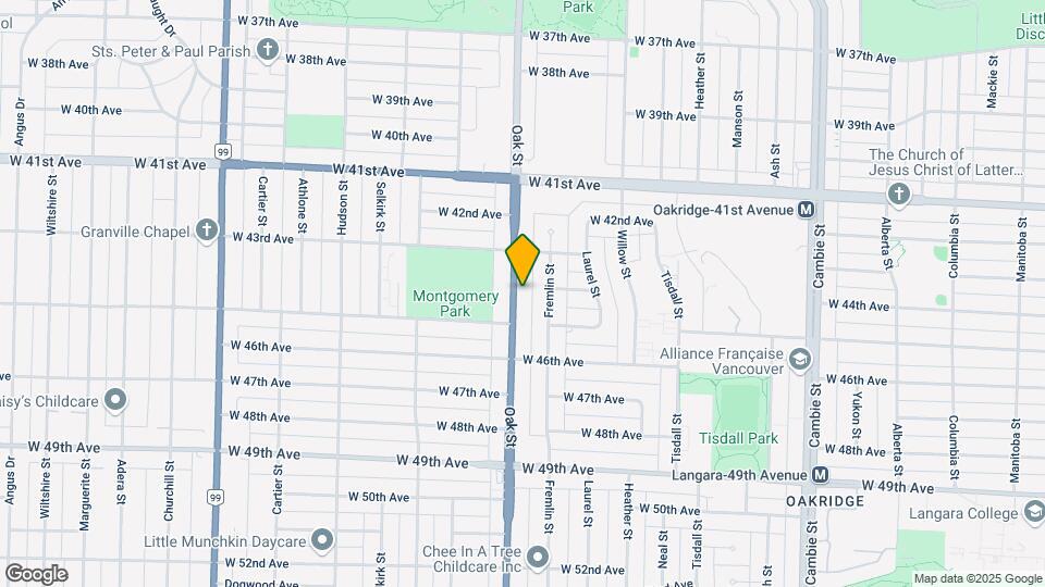 6002-6060 Oak St Map and Location Details