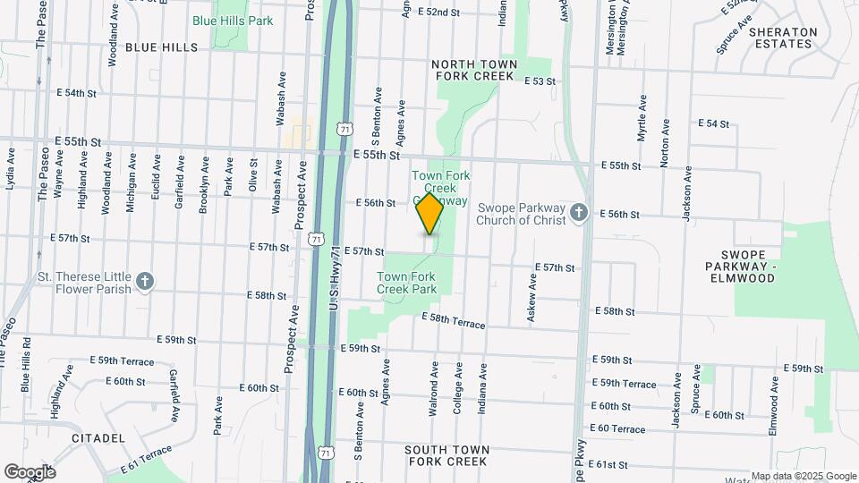 5635 Bellefontaine Ave Map and Location Details