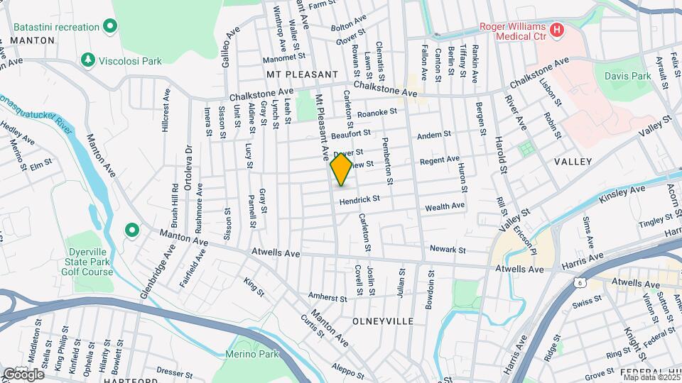 112 Pomona Ave Mapa y Detalles de la Ubicación