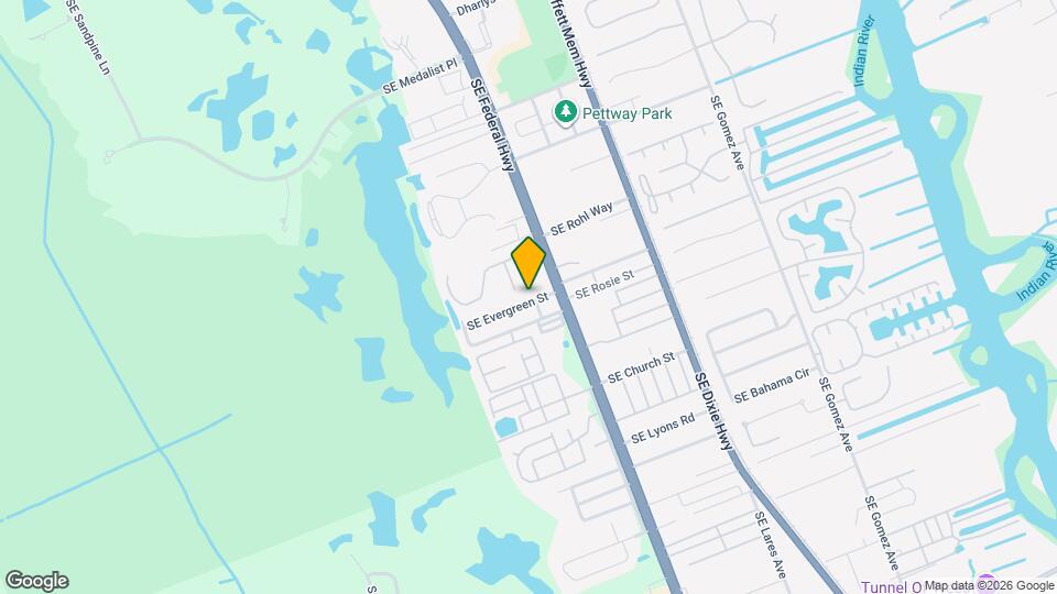 8171 SE Evergreen St Map and Location Details