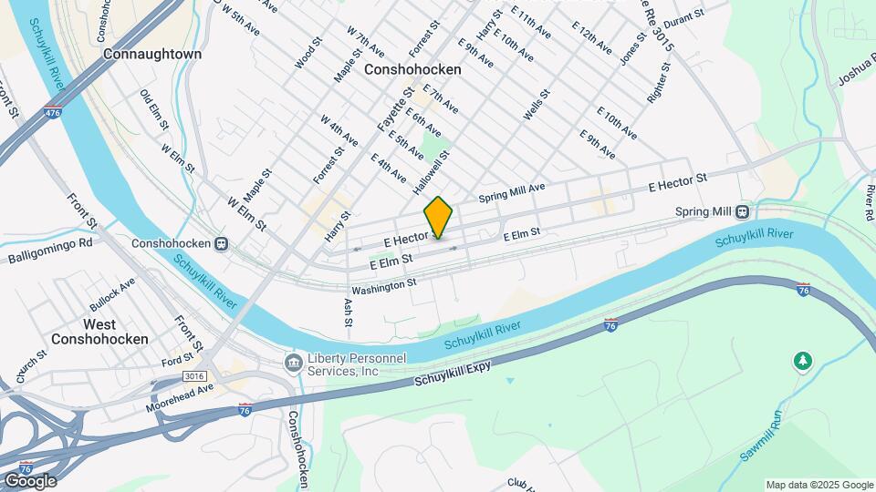348 E Elm St Map and Location Details