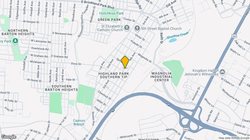 2305 4th Ave Map and Location Details