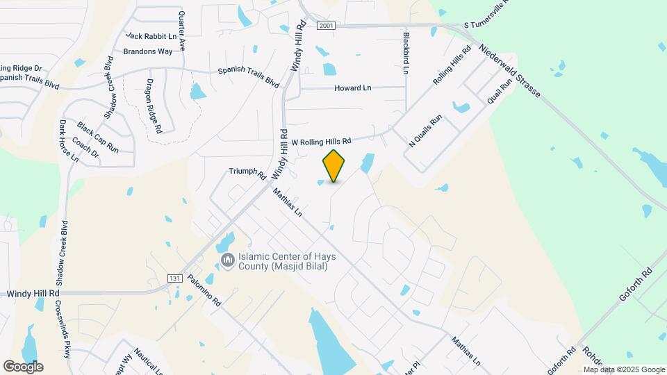 283 Carolina Buckthorn Dr Map and Location Details