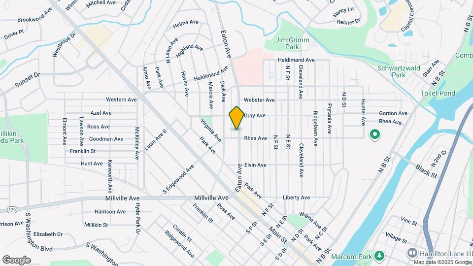 305 Eaton Ave Map and Location Details