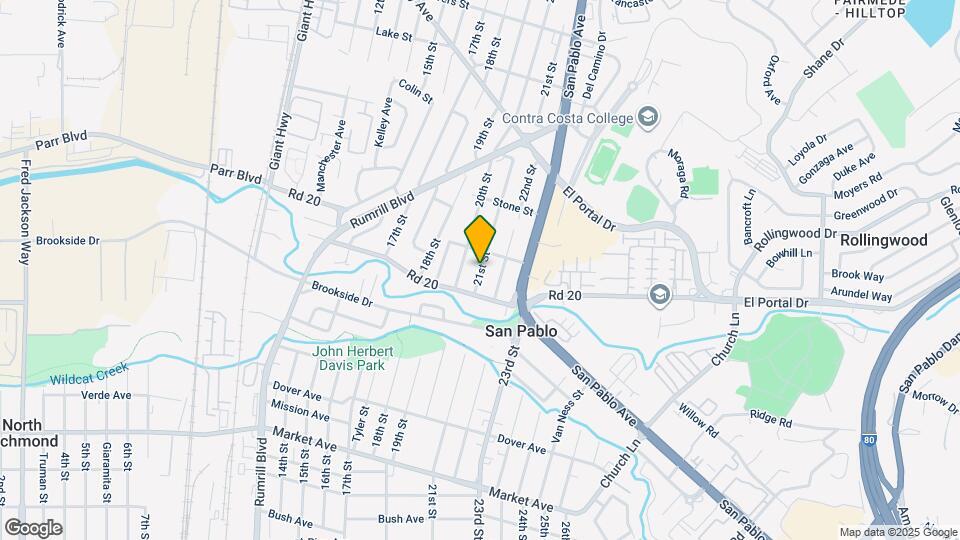 2355 21st St Map and Location Details