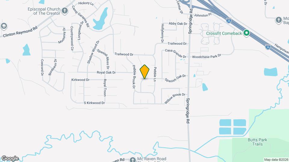 209 Spanish Oak Dr Map and Location Details