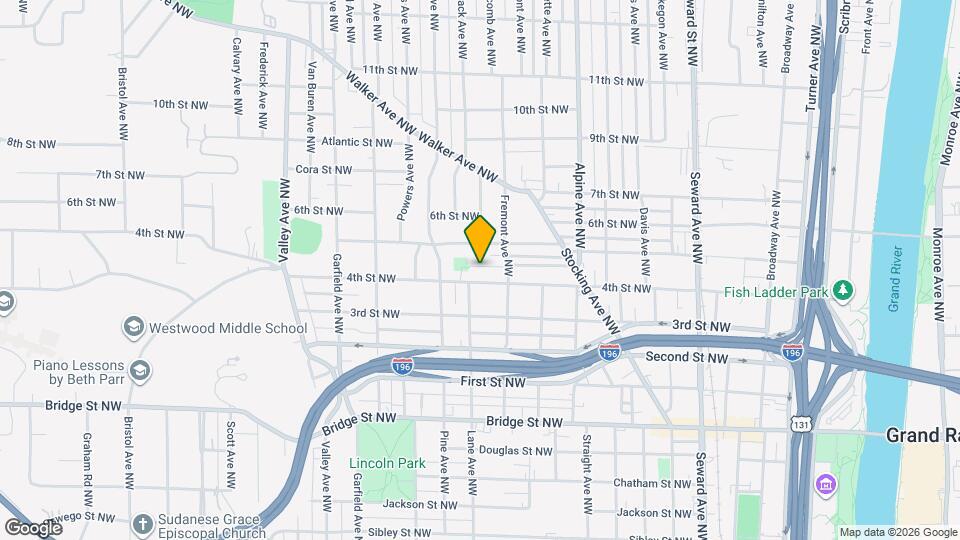 930 Nagold St NW Map and Location Details