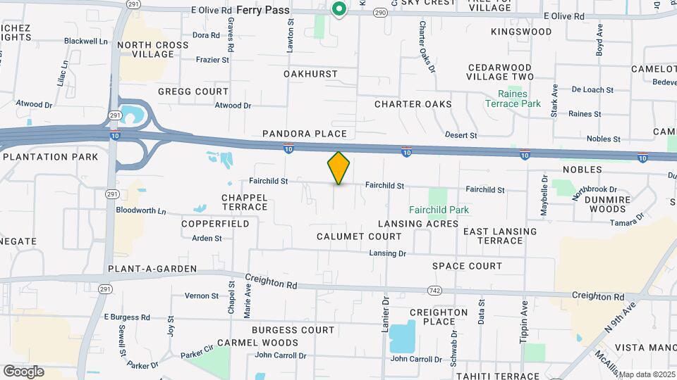 7320 Mangum Dr Map and Location Details