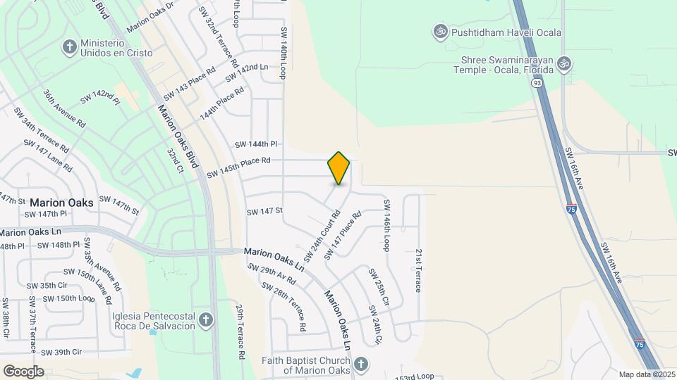 14635 SW 25th Terrace Map and Location Details