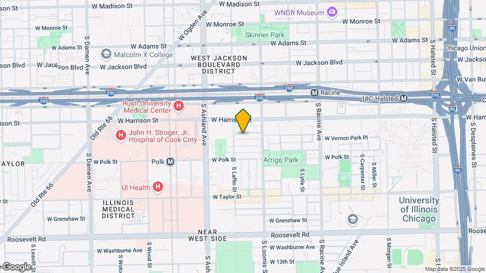1441 W Flournoy St Mapa y Detalles de la Ubicación