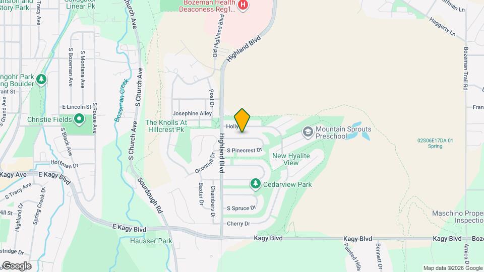 1133 N Pinecrest Dr Map and Location Details