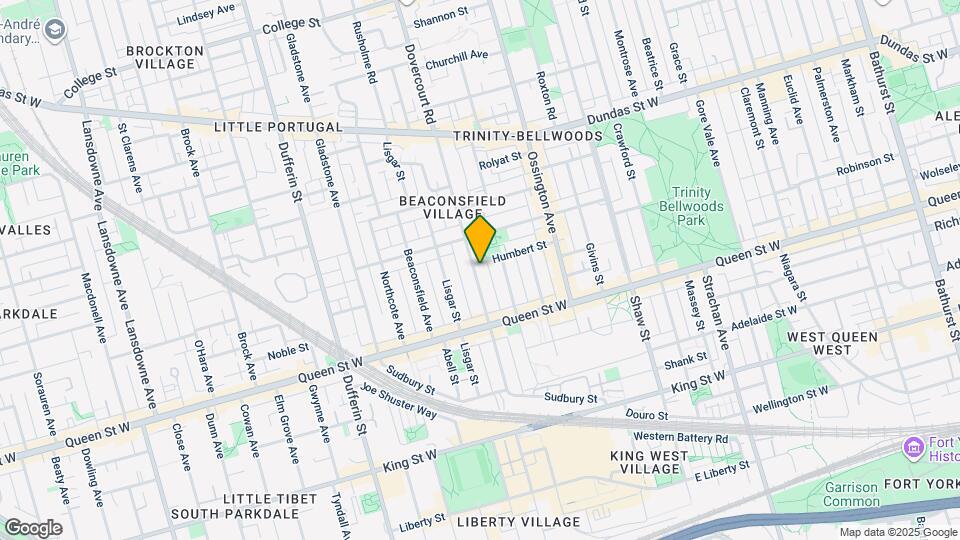 149 Dovercourt Rd Map and Location Details