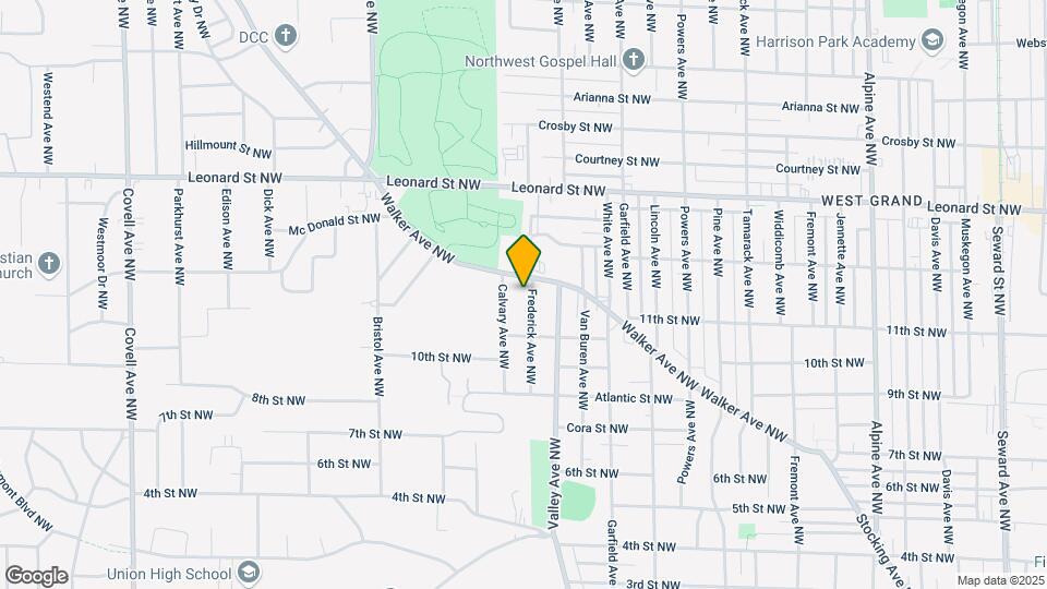1019 Frederick Ave NW Map and Location Details