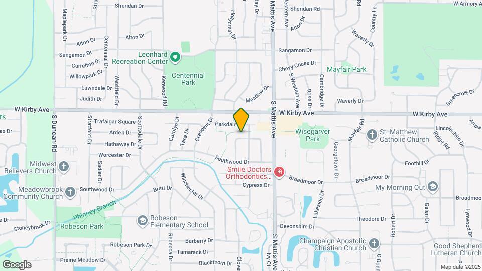 1621 Clover Ln Map and Location Details