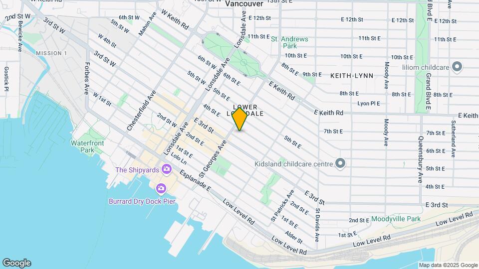 215 4th St E Map and Location Details