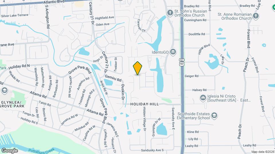 2334 Sunset Bluff Dr Map and Location Details