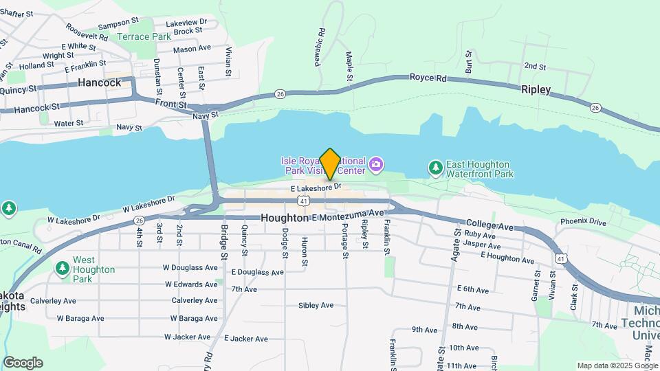 614 E Lakeshore Dr Map and Location Details