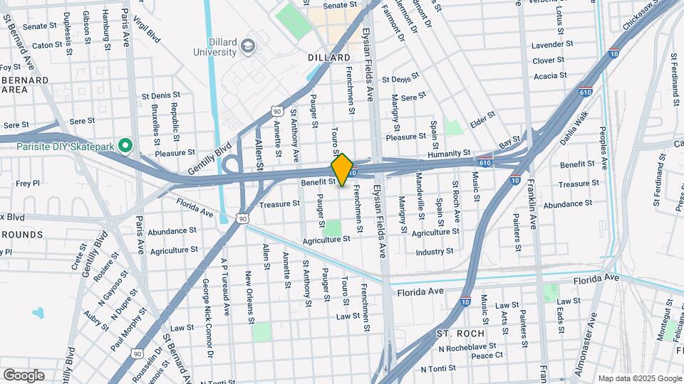 3117 Touro St Mapa y Detalles de la Ubicación