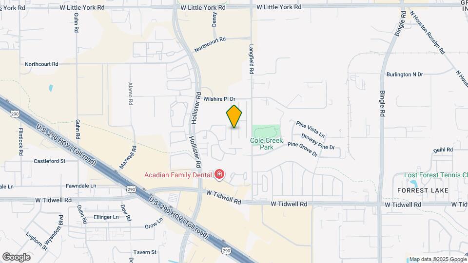 6346 Wilshire Ridge Map and Location Details