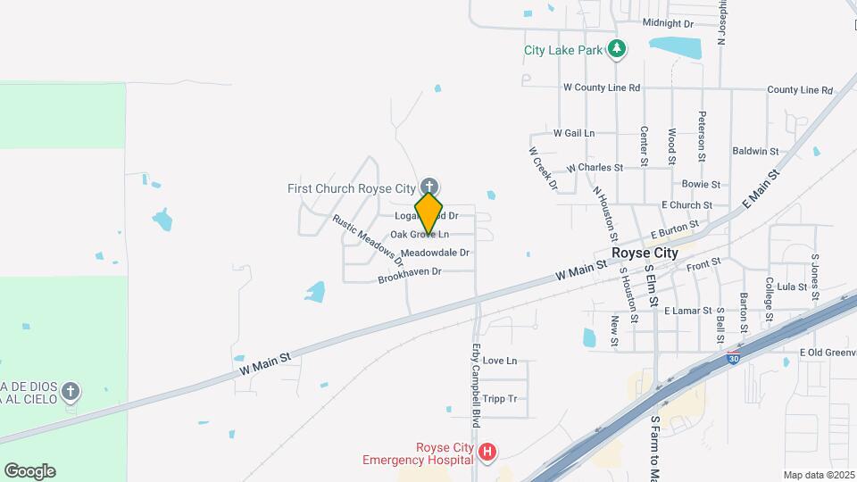 817 Oak Grove Ln Map and Location Details