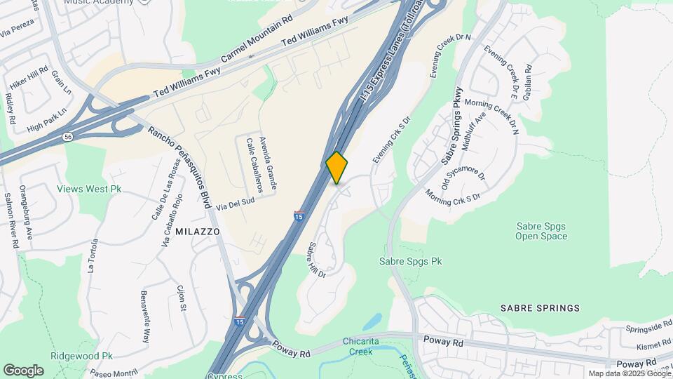 10921 Sabre Hill Dr Map and Location Details