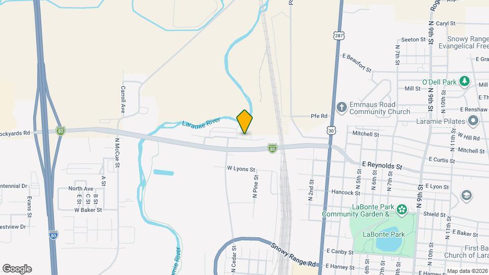 295 W Mitchell St Map and Location Details