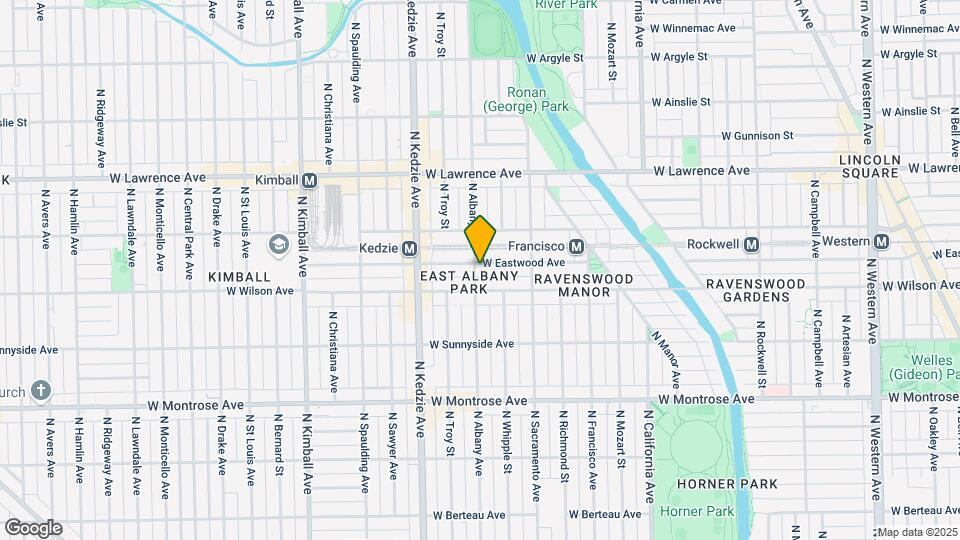 3055-3057 W Eastwood Ave Map and Location Details