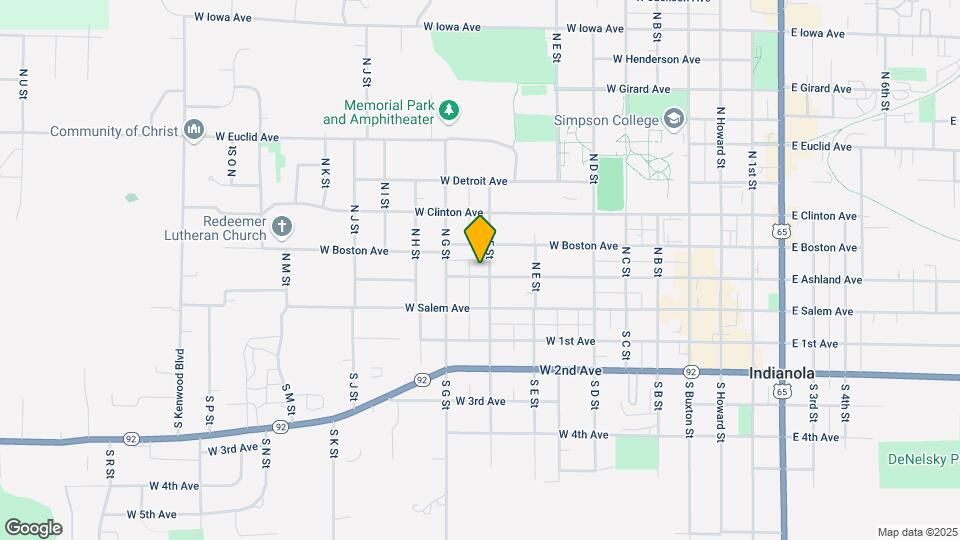 804 W Ashland Ave Map and Location Details