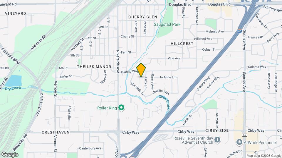 611 Andress Ct Map and Location Details