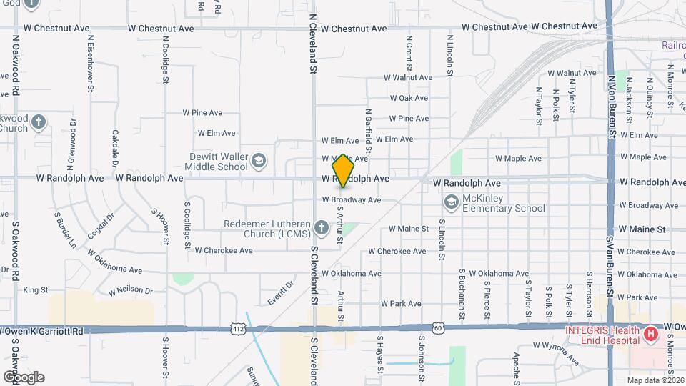 2220 W Broadway Ave Map and Location Details