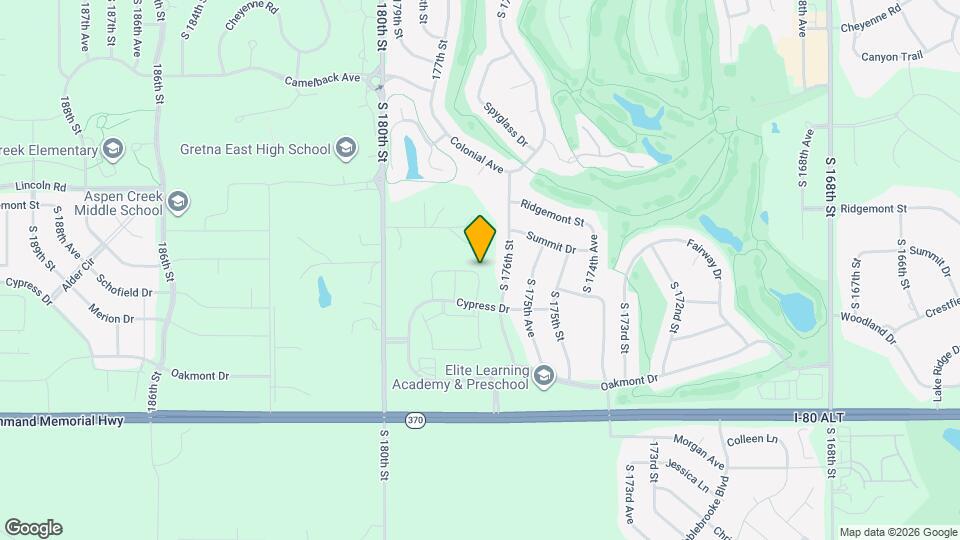 17704 Hampton Dr Map and Location Details