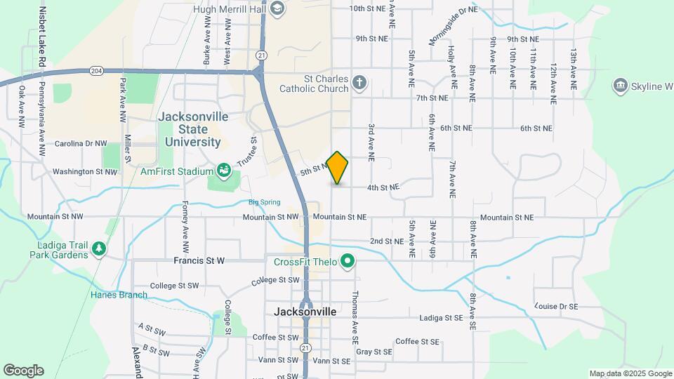 327 Church Ave NE Map and Location Details