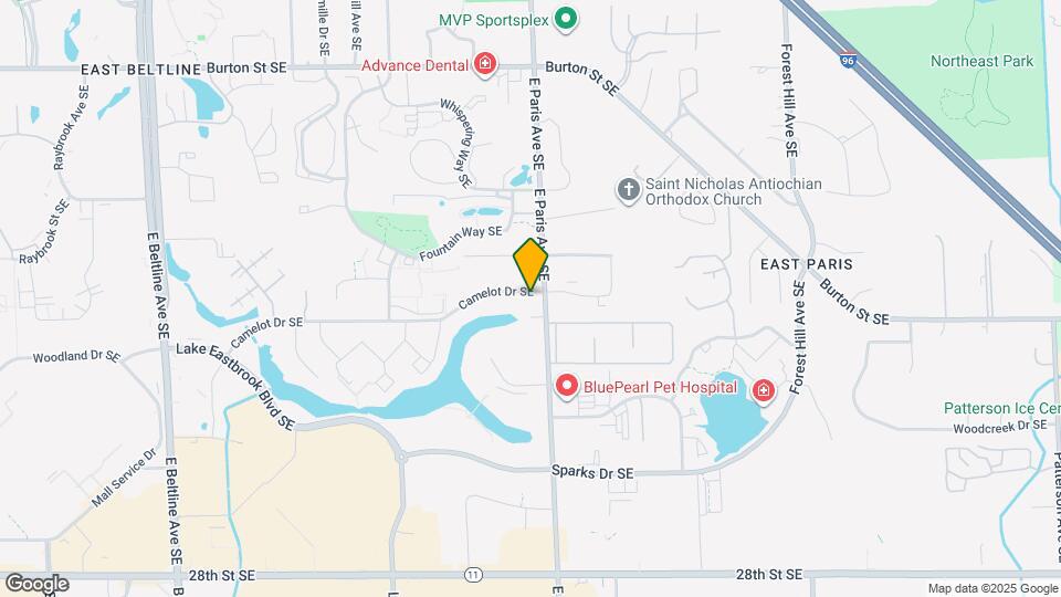 3992 Camelot Dr SE Map and Location Details