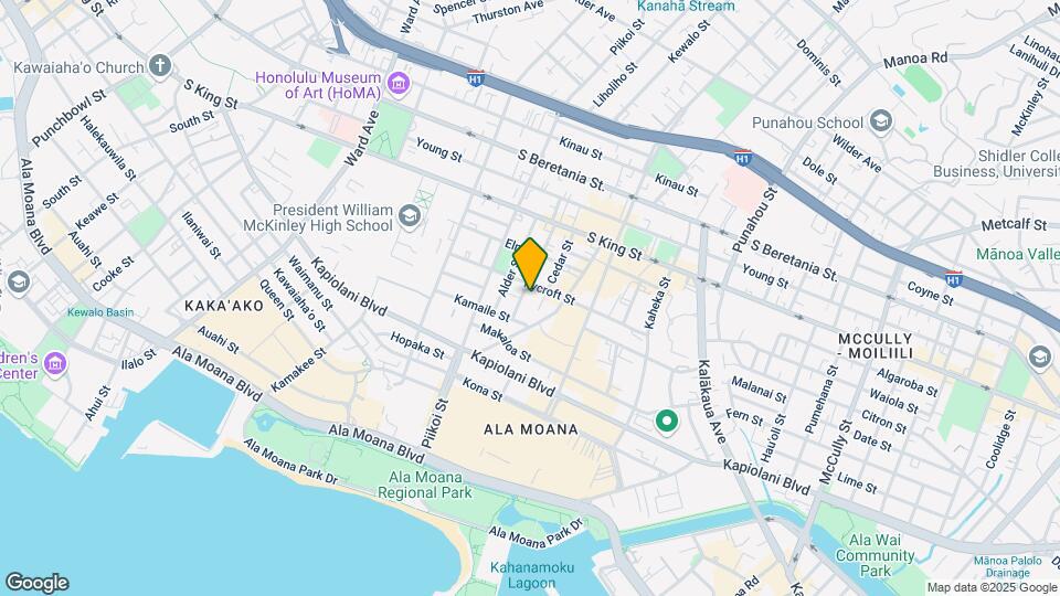 733 Birch St Mapa y Detalles de la Ubicación