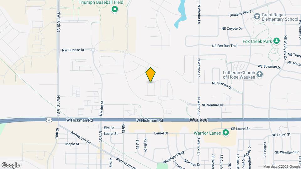 250 NW Greenway Pl Map and Location Details