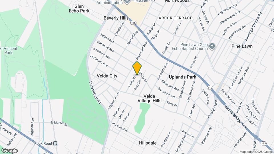 3114 Kemp Dr Mapa y Detalles de la Ubicación