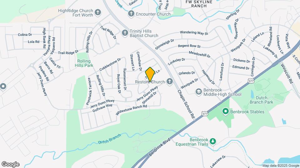 10413 Trevino Ln Map and Location Details