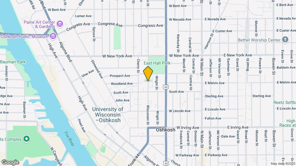 1003 Wisconsin St Map and Location Details