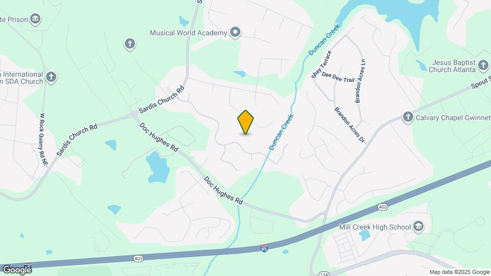 2395 Hamilton Parc Ln NE Map and Location Details