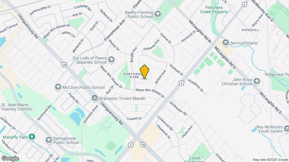 33 Hall Cres Map and Location Details