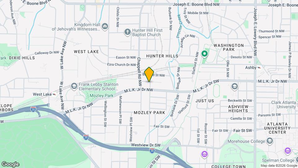 1370 Sharon St NW Mapa y Detalles de la Ubicación