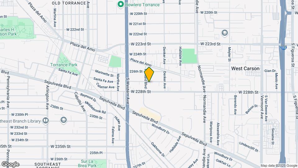 1560 W 227th St Map and Location Details