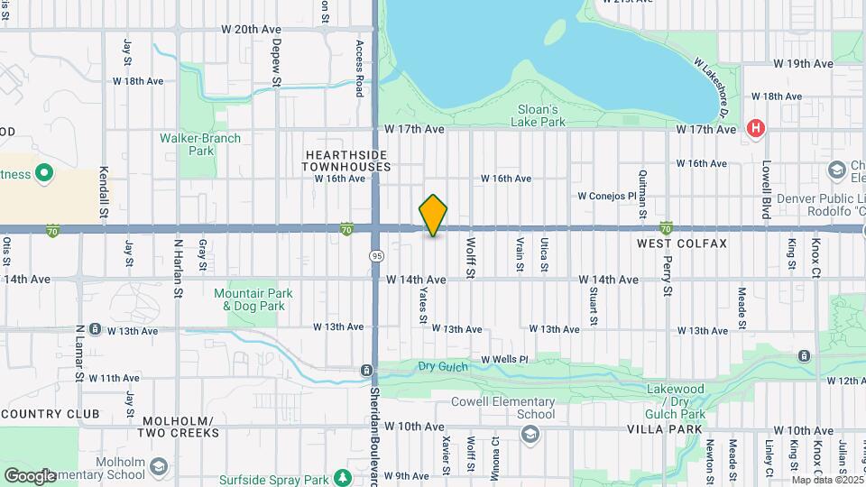 1476 Yates St Map and Location Details