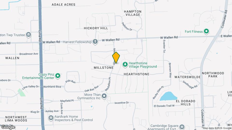 8502 Medallion Run Map and Location Details