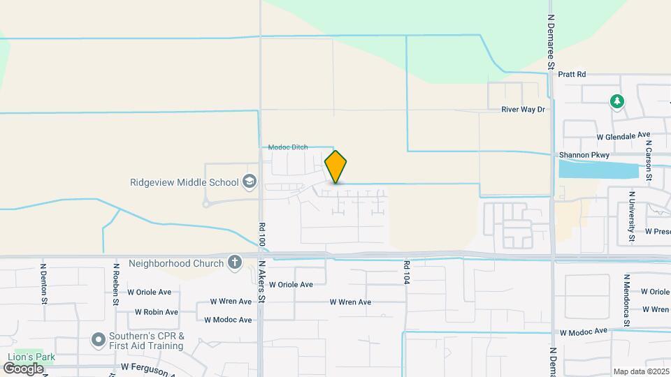 4832 W Flagstaff Ave Map and Location Details