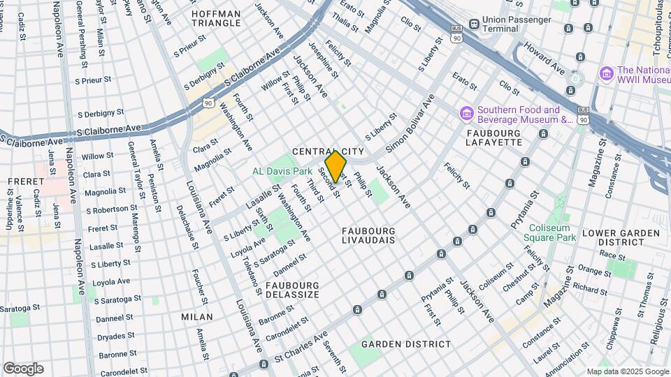 2203 Second St-Unit -A Map and Location Details