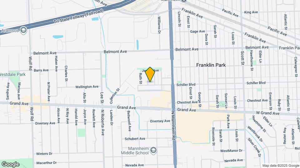 3001 Prairie St Map and Location Details